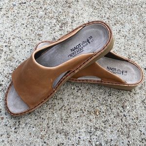 NAOT genuine leather shoes. Women’s Size 38. Brand new, never worn.